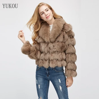 Women Natural Fox Fur Coat 2019 Winter Fashion Real Fur Fox Jackets Female Big Fox Fur Collar Coats Keep Warm Multiple Colors
Women Natural Fox Fur Coat 2019 Winter Fashion Real Fur Fox Jackets Female Big Fox Fur Collar Coats Keep Warm Multiple Colors