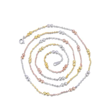 YJL113 New Fashion S925 Pure Silver Jewelry Lady 30 Roller Cross 3.0 Double Beads Long Necklace Women
YJL113 New Fashion S925 Pure Silver Jewelry Lady 30 Roller Cross 3.0 Double Beads Long Necklace Women