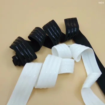 1" Soft Black White Silicone Non Slip Elastic Extra Gripper Tape Webbing 2.5cm Wide 5 Meters Three Silicone Line Width 4mm*3
1" Soft Black White Silicone Non Slip Elastic Extra Gripper Tape Webbing 2.5cm Wide 5 Meters Three Silicone Line Width 4mm*3