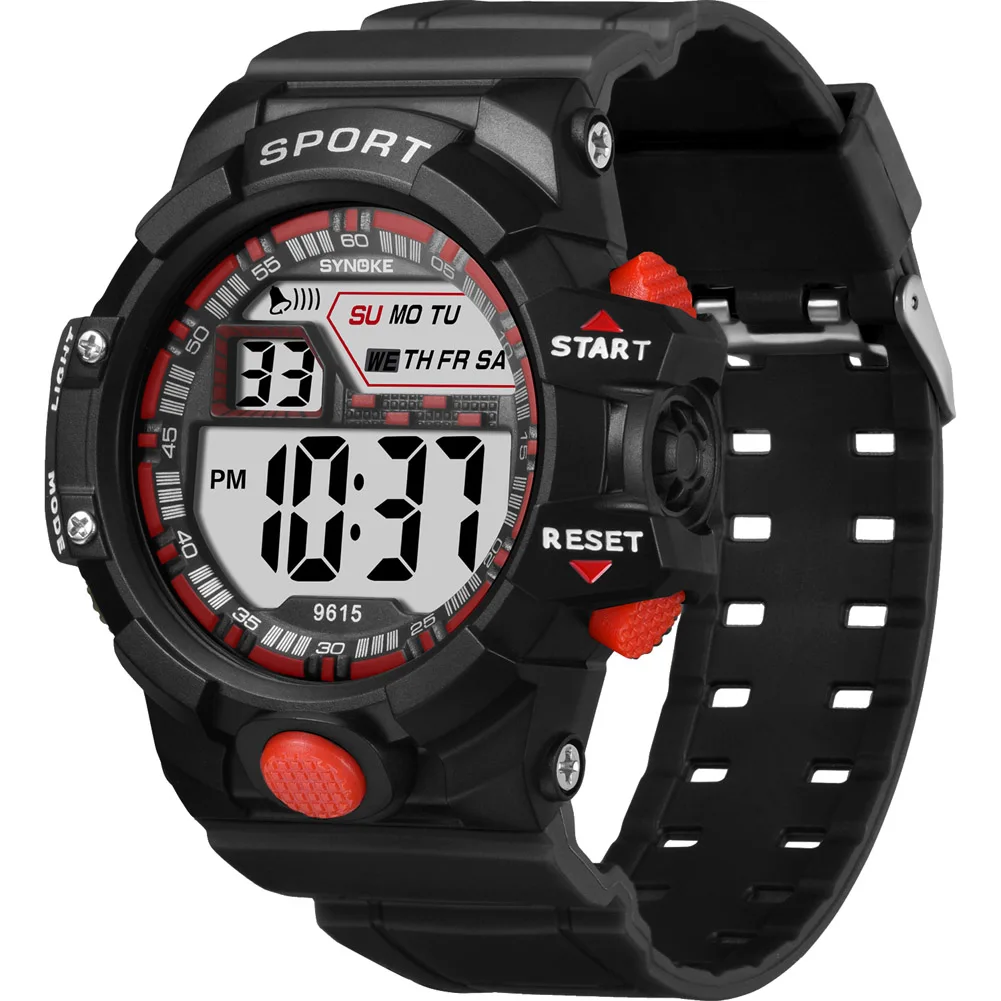 Mens Waterproof Digital Sports Watch with Back Light Shock Resistant Multifunctional Watch TT@88
Mens Waterproof Digital Sports Watch with Back Light Shock Resistant Multifunctional Watch TT@88