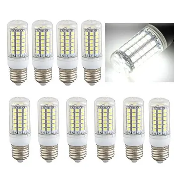 LED Globe Bulbs 10 x E27 Bombilla Lpara Foco 69 LED 5050 SMD 8W AC220V Luz Blanco Casa
LED Globe Bulbs 10 x E27 Bombilla Lpara Foco 69 LED 5050 SMD 8W AC220V Luz Blanco Casa