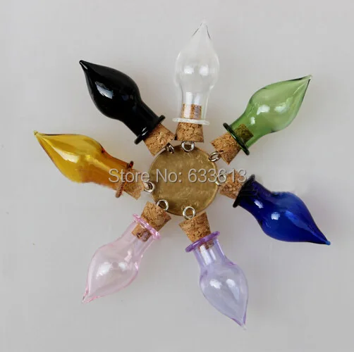 Free shipping 50pcs/lot 20mm drop Charm cork glass Bottle Perfume essential oil vial pendant mini glass bottle, 7 colors choose
Free shipping 50pcs/lot 20mm drop Charm cork glass Bottle Perfume essential oil vial pendant mini glass bottle, 7 colors choose