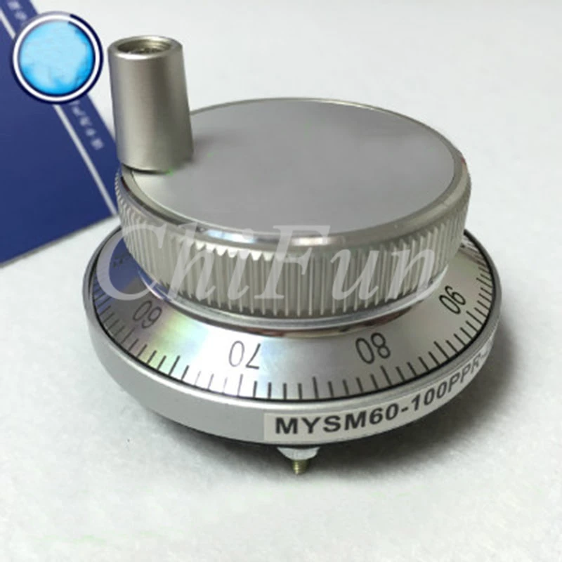 CNC lathe hand handwheel electronic handwheel manual pulse generator / 60 diameter 5V 6 end / 60 diameter 5V 4 end
CNC lathe hand handwheel electronic handwheel manual pulse generator / 60 diameter 5V 6 end / 60 diameter 5V 4 end
