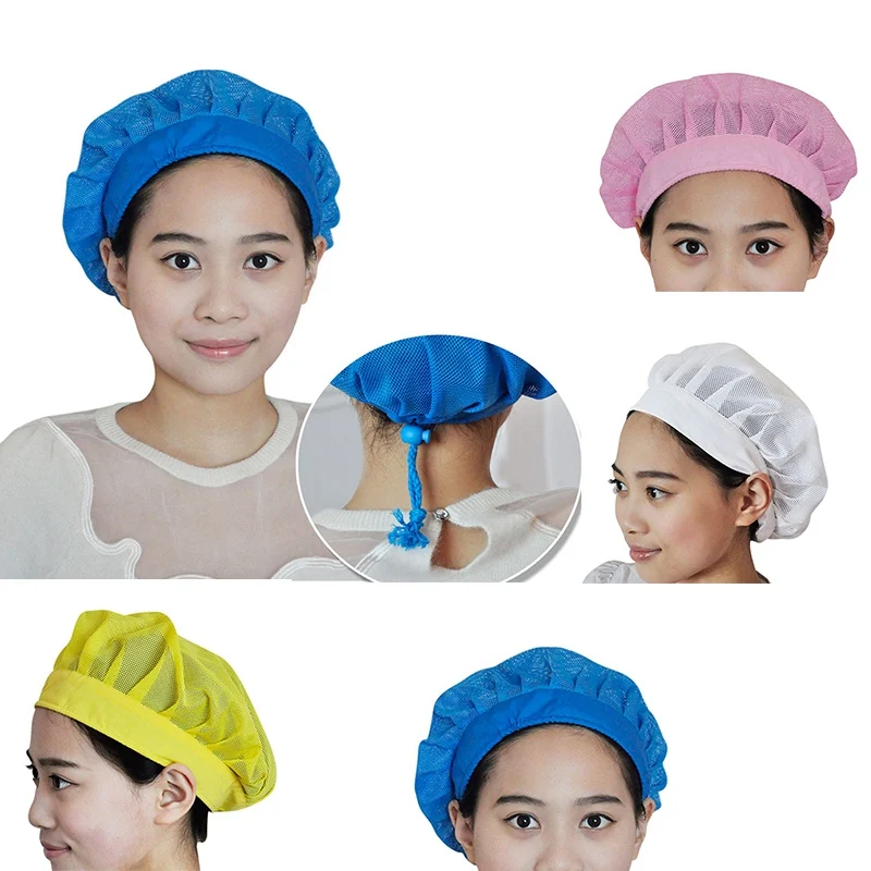 Mesh Chef Hat Baker Cook Cap Breathable Adjustable Dust Cap Catering Cap Kitchen Restaurant Work Wear Chef Uniform Food Service
Mesh Chef Hat Baker Cook Cap Breathable Adjustable Dust Cap Catering Cap Kitchen Restaurant Work Wear Chef Uniform Food Service