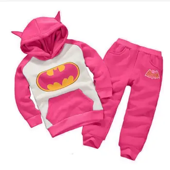 New Batman Girls Clothing Sets Autumn And Spring Casual Cotton Children Clothes Suit Hooded Coat + Pants 2pc Kids Clothing Set
New Batman Girls Clothing Sets Autumn And Spring Casual Cotton Children Clothes Suit Hooded Coat + Pants 2pc Kids Clothing Set