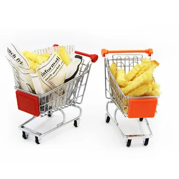 Shopping Trolley Multicolored Cart Creative Shelf Mini Trolley French Fries Basket Decoration Artificial Cart Food Tools 1pcs
Shopping Trolley Multicolored Cart Creative Shelf Mini Trolley French Fries Basket Decoration Artificial Cart Food Tools 1pcs