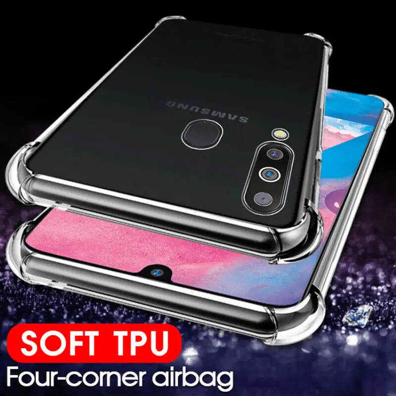 For Samsung Note 10 A70 A60 A50 A40 A30 A20E A20 A10 M10 M20 Clear Soft Shockproof Transparent Silicone Back Bumper Phone Case
For Samsung Note 10 A70 A60 A50 A40 A30 A20E A20 A10 M10 M20 Clear Soft Shockproof Transparent Silicone Back Bumper Phone Case