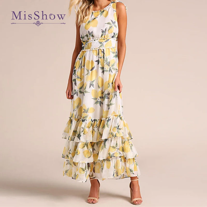 Misshow Sexy Floral Print Bohemia Ladies Summer Dress 2019 Women Maxi O Neck Beach Sleeveless Party Female Dresses Vestidos
Misshow Sexy Floral Print Bohemia Ladies Summer Dress 2019 Women Maxi O Neck Beach Sleeveless Party Female Dresses Vestidos