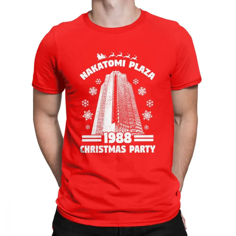 Men's T Shirt Nakatomi Plaza Funny Short Sleeve Christmas Party 1988 Tee Shirt O Neck Clothes Cotton 4XL 5XL T-Shirt
Men's T Shirt Nakatomi Plaza Funny Short Sleeve Christmas Party 1988 Tee Shirt O Neck Clothes Cotton 4XL 5XL T-Shirt