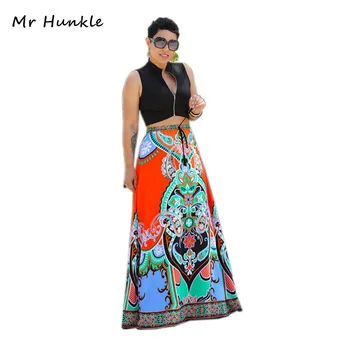 Mr Hunkle Dashiki Print Skirt Women's African Style Floral Print Maxi Flower Elastic Waist Long Skirt MH0064
Mr Hunkle Dashiki Print Skirt Women's African Style Floral Print Maxi Flower Elastic Waist Long Skirt MH0064