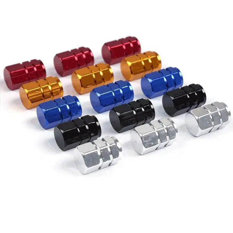 Adeeing 4 Pcs Colorful Aluminum Alloy Tire Valve Cap Automobiles Hexagon Wheel Tyre Valve Caps Auto Decorative Accessories
Adeeing 4 Pcs Colorful Aluminum Alloy Tire Valve Cap Automobiles Hexagon Wheel Tyre Valve Caps Auto Decorative Accessories
