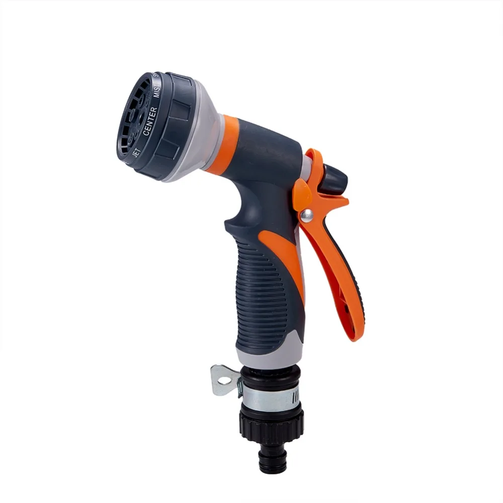 AUMOHALL Hose Nozzle Garden Water Hose Spray Heavy Duty Nozzle 8 Spray Pattern Pistol Garden Hose Sprayer Nozzle
AUMOHALL Hose Nozzle Garden Water Hose Spray Heavy Duty Nozzle 8 Spray Pattern Pistol Garden Hose Sprayer Nozzle
