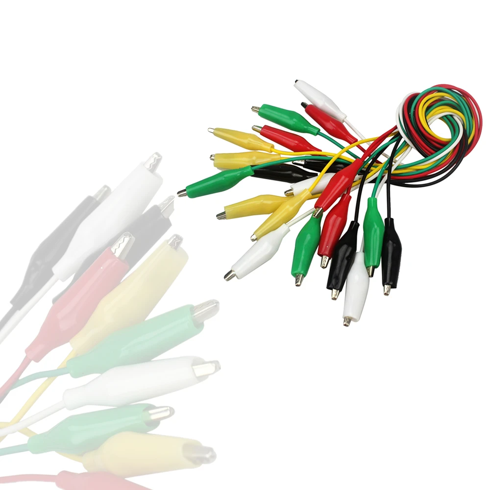 5 Colors Length Double-ended Alligator Clips Jumper Wire Mini Test Clips DIY Test Cable Test Folder Test Hook Clip
5 Colors Length Double-ended Alligator Clips Jumper Wire Mini Test Clips DIY Test Cable Test Folder Test Hook Clip