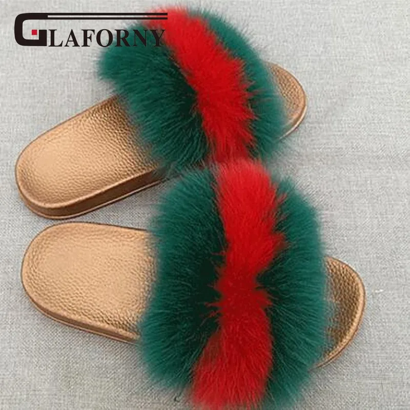 Glaforny 2018 New Style Women Genuine Fox Fur Slippers Summer Fashion Fur Sandals Lady Cute Plush Raccoon Fur Fluffy Slippers
Glaforny 2018 New Style Women Genuine Fox Fur Slippers Summer Fashion Fur Sandals Lady Cute Plush Raccoon Fur Fluffy Slippers