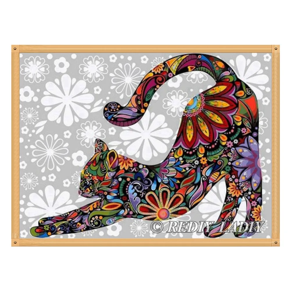 REDIY LADIY Diamond Embroidery Crystal Rhinestones Needlework Diamond Painting Cross Stitch Mosaic Color Cat Hobbies & Crafts
REDIY LADIY Diamond Embroidery Crystal Rhinestones Needlework Diamond Painting Cross Stitch Mosaic Color Cat Hobbies & Crafts