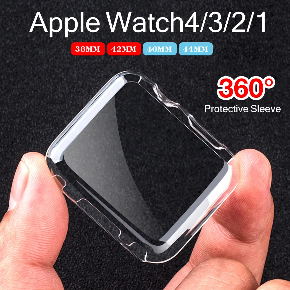 MU SEN For Apple Watch 4 3 2 1 40MM 44MM 360 Built In Clear TPU Screen Protector Cover Full Case For Iwatch 4 38MM 42MM 1234
MU SEN For Apple Watch 4 3 2 1 40MM 44MM 360 Built In Clear TPU Screen Protector Cover Full Case For Iwatch 4 38MM 42MM 1234