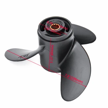 7.8\\\\\\\" Outboard Propeller Aluminum Alloy Outboard Propeller Replace For Tohatsu Nissan Mercury 3R1W64516-0
7.8\\\\\\\" Outboard Propeller Aluminum Alloy Outboard Propeller Replace For Tohatsu Nissan Mercury 3R1W64516-0