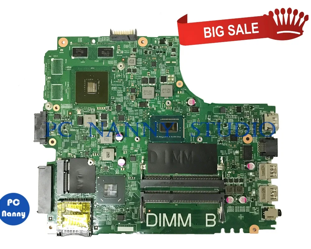 PCNANNY 055NJX 55NJX For dell Inspiron 15R 3421 Mainboard I5-3337U DDR3 GT625M 12204-1 tested
PCNANNY 055NJX 55NJX For dell Inspiron 15R 3421 Mainboard I5-3337U DDR3 GT625M 12204-1 tested