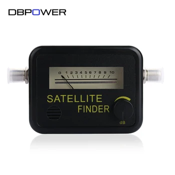 DBPOWER Satellite Finder Find Alignment Meter Receptor For Sat Dish LNB Direc Digital