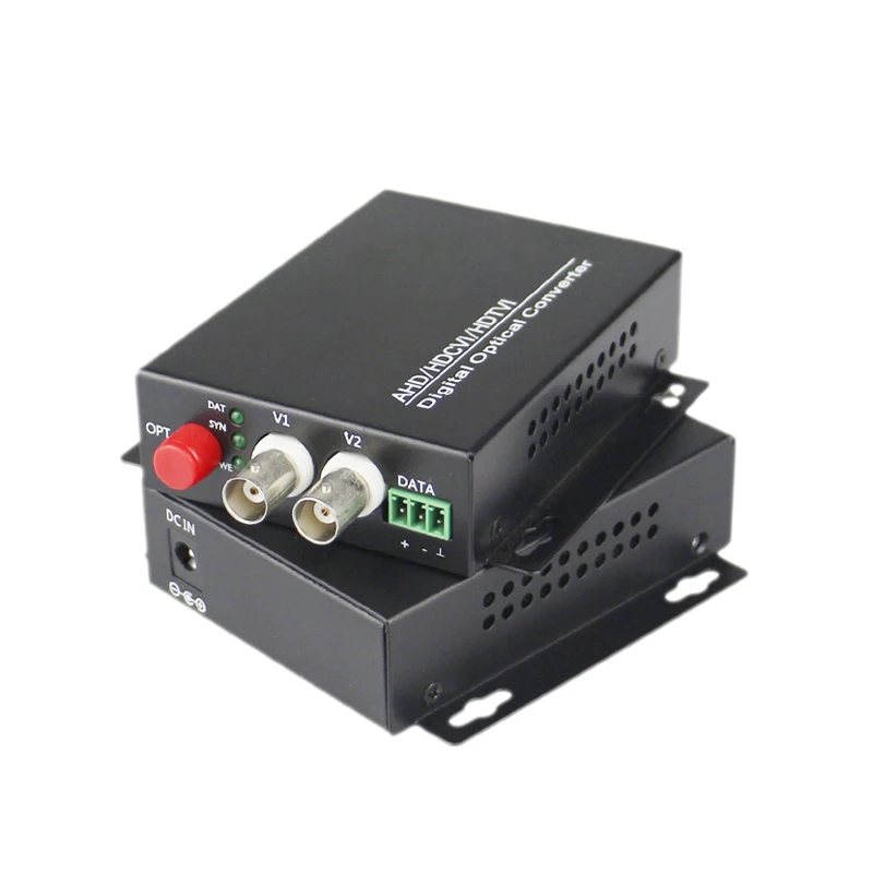 2 CH Video Fiber Optical Media Converters -2 BNC Transmitter Receiver Single mode 20Km For CCTV Surveillance system
2 CH Video Fiber Optical Media Converters -2 BNC Transmitter Receiver Single mode 20Km For CCTV Surveillance system