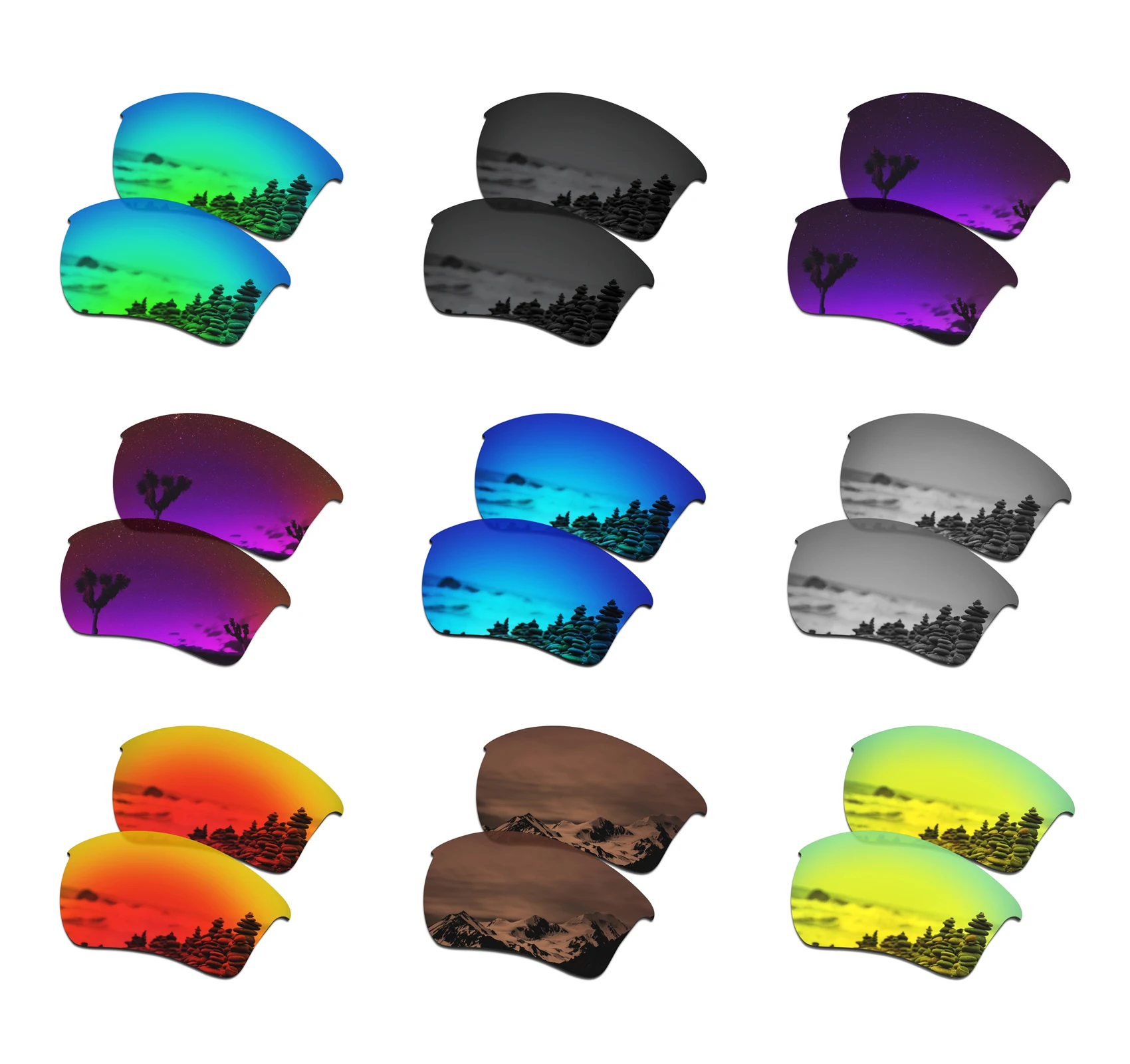 SmartVLT Polarized Replacement Lenses for Oakley Half Jacket 2.0 XL Sunglasses - Multiple Options
SmartVLT Polarized Replacement Lenses for Oakley Half Jacket 2.0 XL Sunglasses - Multiple Options