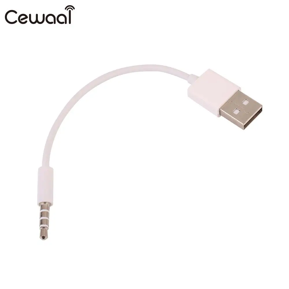 Cewaal 10cm 3.5mm Transfer USB Cable Sync Cord Data Line Charging Cable USB Charger for IPod Shuffle 3/4/5
Cewaal 10cm 3.5mm Transfer USB Cable Sync Cord Data Line Charging Cable USB Charger for IPod Shuffle 3/4/5