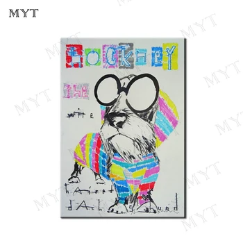 MYT Cute Puppy With Reading Glasses 100% Handpainted Oil Painting on Canvas Home Decor Wall Painting Art No Framed Pictures
MYT Cute Puppy With Reading Glasses 100% Handpainted Oil Painting on Canvas Home Decor Wall Painting Art No Framed Pictures