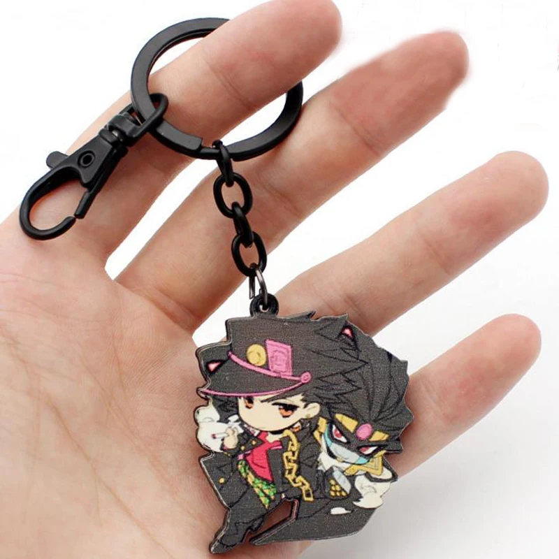 1 Pcs Wellcomics Anime Bizarre Adventure Jotaro Kujo Handmade Pendant Keychain Keyring Ornament Cosplay Collectiom Toy
1 Pcs Wellcomics Anime Bizarre Adventure Jotaro Kujo Handmade Pendant Keychain Keyring Ornament Cosplay Collectiom Toy