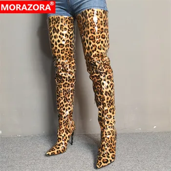 2019 Newest women knee high boots women pointed toe Leopard thin high heels boots zip sexy over the knee boots woman prom shoes
2019 Newest women knee high boots women pointed toe Leopard thin high heels boots zip sexy over the knee boots woman prom shoes