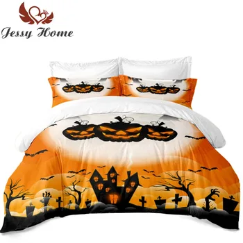 Halloween Pumpkin Yellow Cartoon Gift Bedding Set Queen Size Duvet Cover Bed Set Bedclothes 3pcs 4pcs with Pillow Case
Halloween Pumpkin Yellow Cartoon Gift Bedding Set Queen Size Duvet Cover Bed Set Bedclothes 3pcs 4pcs with Pillow Case