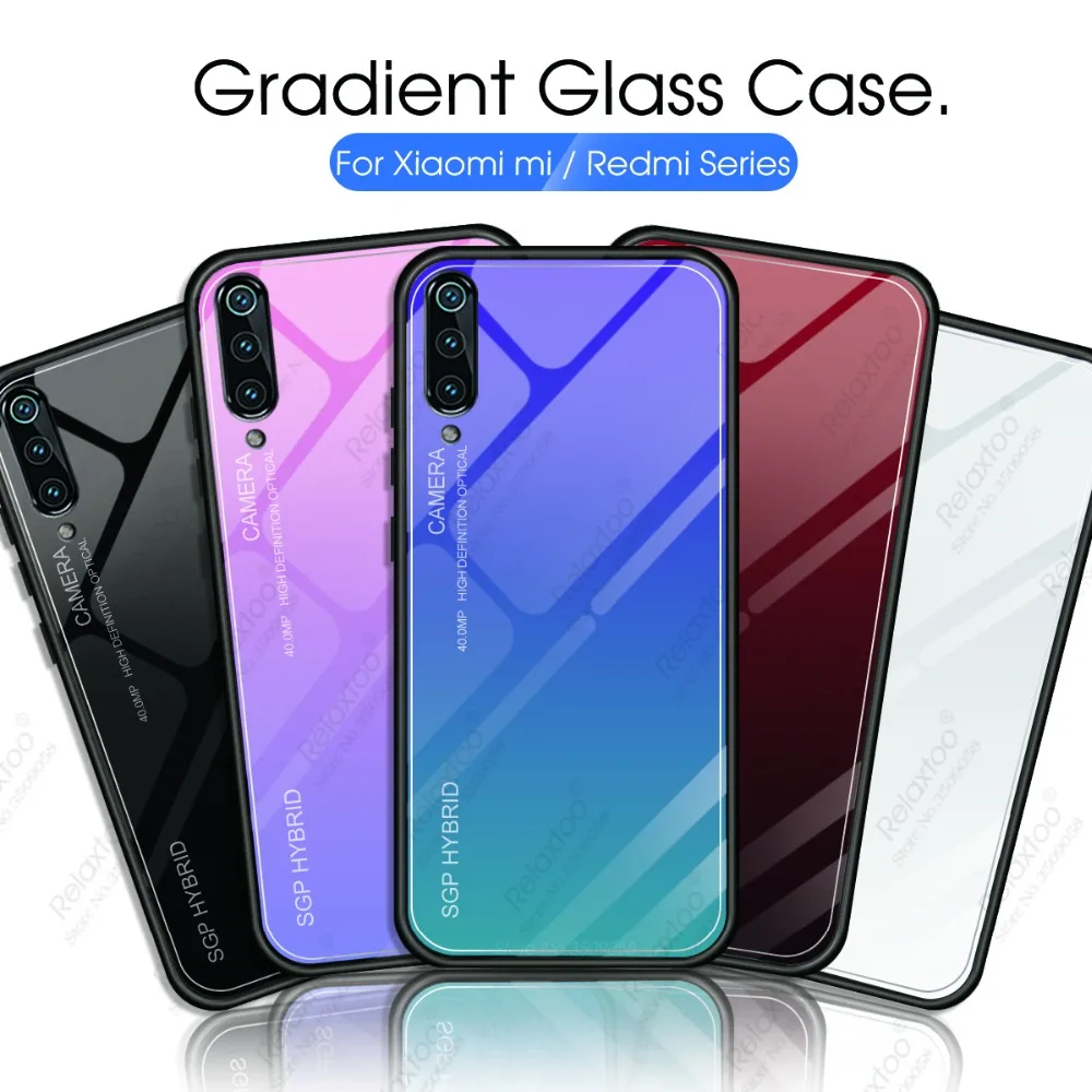 Gradient Tempered Glass Phone Case for Xiaomi mi 8 se a2 lite a1 9 mix 2 s pocophone f1 Redmi note 7 5 6 pro 5plus 5a 6a Cover
Gradient Tempered Glass Phone Case for Xiaomi mi 8 se a2 lite a1 9 mix 2 s pocophone f1 Redmi note 7 5 6 pro 5plus 5a 6a Cover