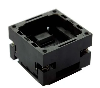 LGA60 socket_12X17mm,burn-in socket,nand flash adapter,Pin count:60, pitch:1.0mm,accurate positioning on test pad
LGA60 socket_12X17mm,burn-in socket,nand flash adapter,Pin count:60, pitch:1.0mm,accurate positioning on test pad