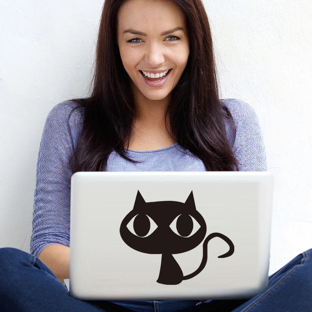 Cartoon Kitty With Big Eyes Vinyl Computer Sticker Adhesive Removable Cat Art Laptop Sticker Home Decor Animal Small Stickers
Cartoon Kitty With Big Eyes Vinyl Computer Sticker Adhesive Removable Cat Art Laptop Sticker Home Decor Animal Small Stickers