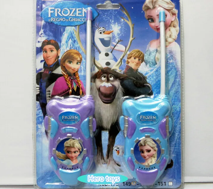 2pcs/lot Catoon Elsa Princess Toy Interphone parent-child Game Intercom Electronic Walkie Talkie interactive Toy Kids Girl Gift
2pcs/lot Catoon Elsa Princess Toy Interphone parent-child Game Intercom Electronic Walkie Talkie interactive Toy Kids Girl Gift