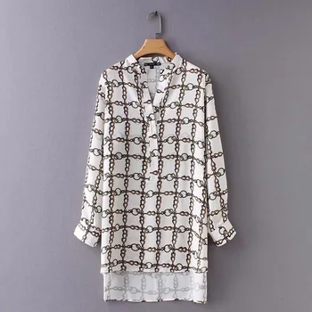 women vintage v neck chain printing long blouse long sleeve autumn chic shirt women retro casual femininas blusas tops
women vintage v neck chain printing long blouse long sleeve autumn chic shirt women retro casual femininas blusas tops