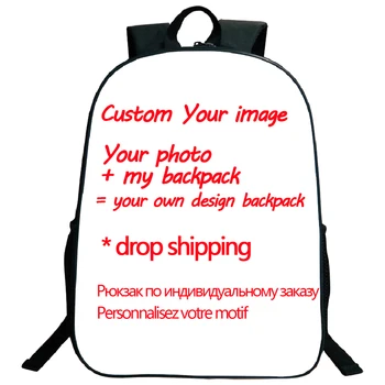 High Quality Custom Your Image Customized Pattern Backpack Students Boys Girls School Bag Cool Pattern Schoolbag Drop Shipping
High Quality Custom Your Image Customized Pattern Backpack Students Boys Girls School Bag Cool Pattern Schoolbag Drop Shipping