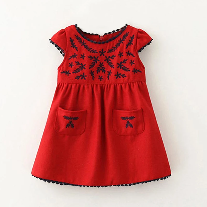 Spring Fall Girls Dress Embroidery Flannel Princess Girl Dress Brand Dresses for Girls Children's School Dress 2-6 Years old
Spring Fall Girls Dress Embroidery Flannel Princess Girl Dress Brand Dresses for Girls Children's School Dress 2-6 Years old