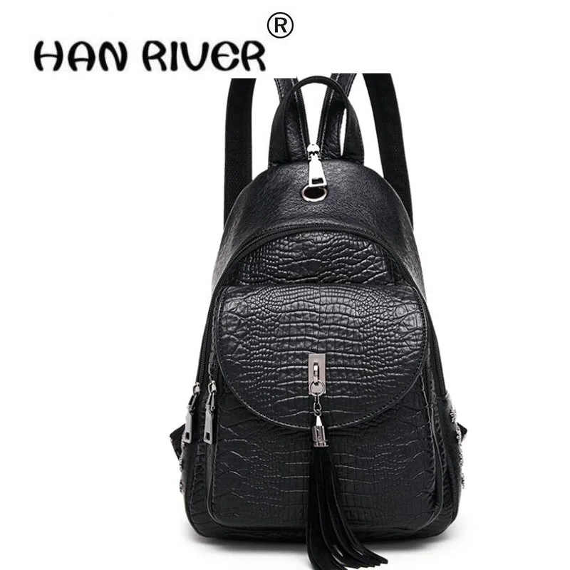 HANRIVER2018Hot sale hot style backpack han fan retro fashion trend backpack college feng backpack pu bag student backpack
HANRIVER2018Hot sale hot style backpack han fan retro fashion trend backpack college feng backpack pu bag student backpack