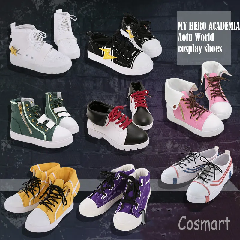 Anime Boku no MY HERO ACADEMIA Cross my body Kyoka Jiro Todoroki Shoto Kaminari Denki Asui Tsuyu cosplay Shoes Aotu World shoes
Anime Boku no MY HERO ACADEMIA Cross my body Kyoka Jiro Todoroki Shoto Kaminari Denki Asui Tsuyu cosplay Shoes Aotu World shoes