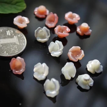 10pc 10mm Sea Shell Flower Carved Natural Mother Of Pearl Shell Beads DIY Findings Loose Bead For Jewelry Making DYL0009
10pc 10mm Sea Shell Flower Carved Natural Mother Of Pearl Shell Beads DIY Findings Loose Bead For Jewelry Making DYL0009