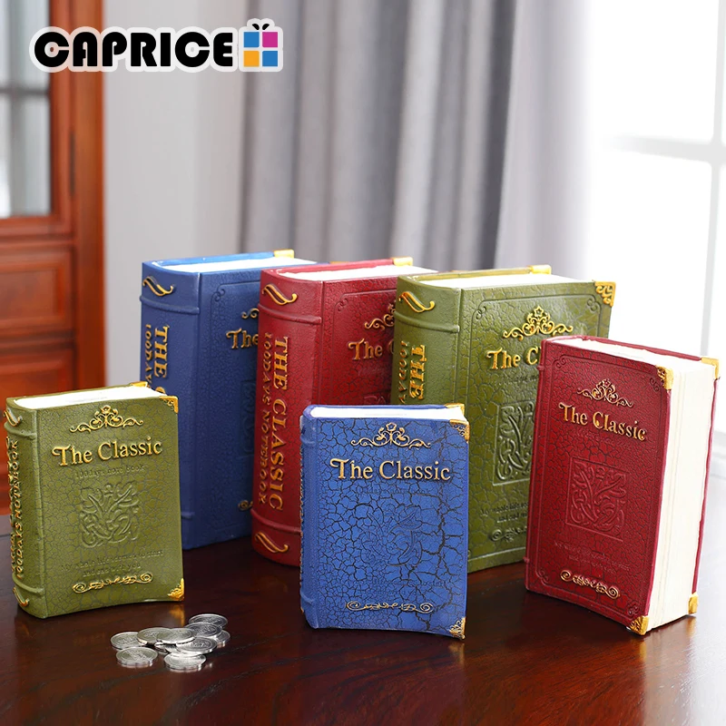 Resin Book Piggy Bank Coin Safe Bank Saving Money Box Deposit Ornaments Home Study Decoration Accessories Sb-Sz
Resin Book Piggy Bank Coin Safe Bank Saving Money Box Deposit Ornaments Home Study Decoration Accessories Sb-Sz