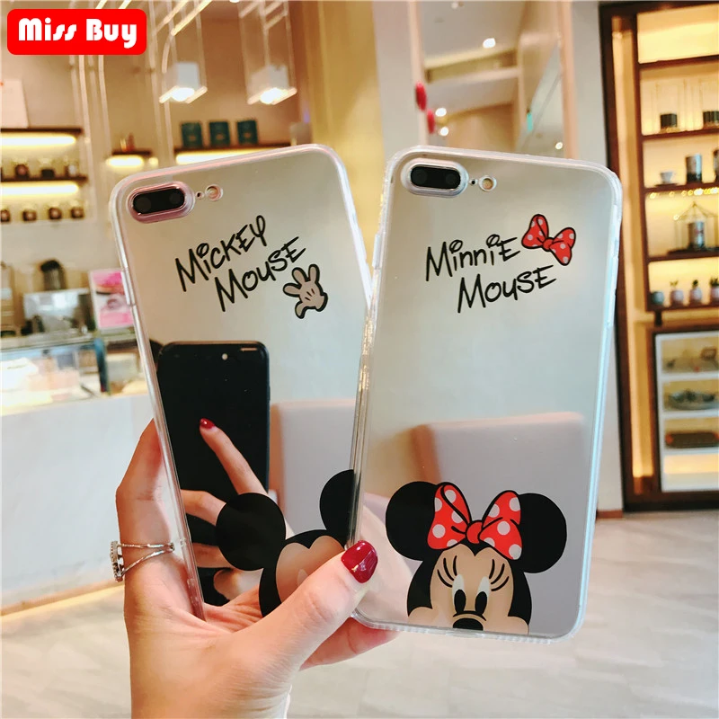 Luxury Mickey Minnie Mirror TPU Case For iPhone 8 7 X 10 5 6 s SE 5s 6s Plus Soft Silicone Cover For Samsung Galaxy S9 S8 Note 8
Luxury Mickey Minnie Mirror TPU Case For iPhone 8 7 X 10 5 6 s SE 5s 6s Plus Soft Silicone Cover For Samsung Galaxy S9 S8 Note 8