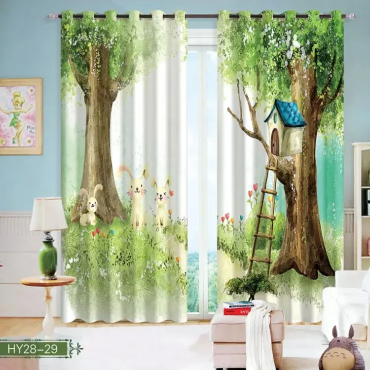 Cartoon Window 3D Curtain Living Room Modern Home Goods Window Treatments Polyester Printed 3d Curtains For Bedroom
Cartoon Window 3D Curtain Living Room Modern Home Goods Window Treatments Polyester Printed 3d Curtains For Bedroom