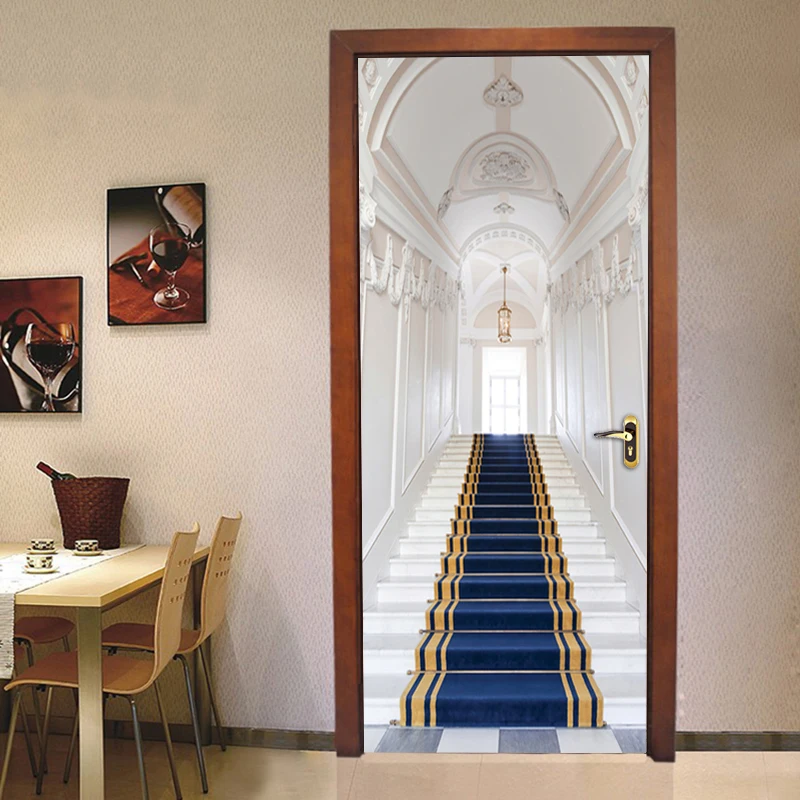 3D Photo Wallpaper Modern European Style Stairs Living Room Bedroom Door Sticker Poster Wall Painting PVC Waterproof Wallpaper
3D Photo Wallpaper Modern European Style Stairs Living Room Bedroom Door Sticker Poster Wall Painting PVC Waterproof Wallpaper