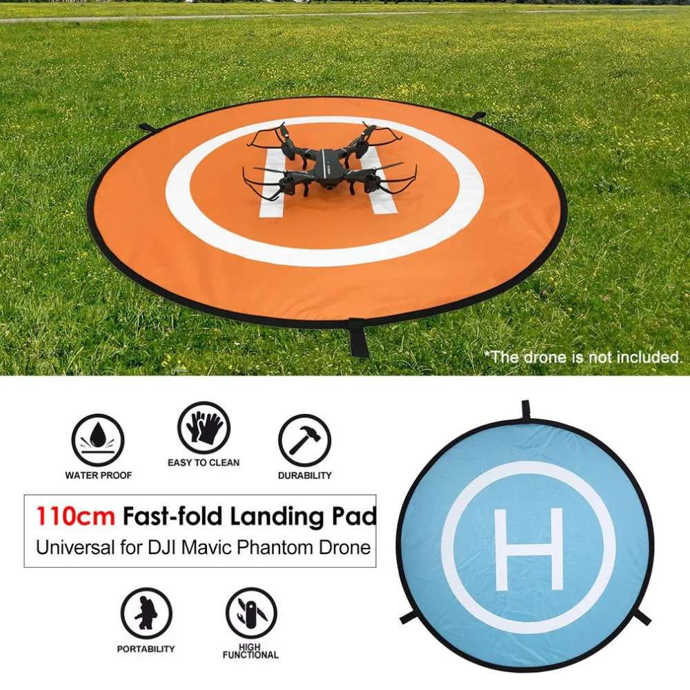 Landing Pad Racing Drone Accessory 110cm For DJI Spark Mavic Pro Fast-fold Universal FPV Drone Parking Apron Foldable Pad
Landing Pad Racing Drone Accessory 110cm For DJI Spark Mavic Pro Fast-fold Universal FPV Drone Parking Apron Foldable Pad