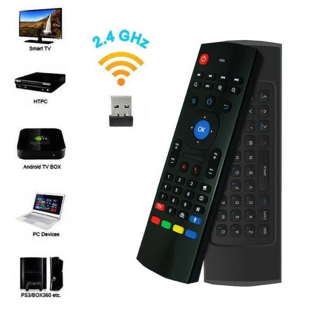 MX3 Backlight 2.4G Wireless Keyboard Controller Remote Control Air Mouse for Smart Android TV Box mini PC HTPC Projector
MX3 Backlight 2.4G Wireless Keyboard Controller Remote Control Air Mouse for Smart Android TV Box mini PC HTPC Projector