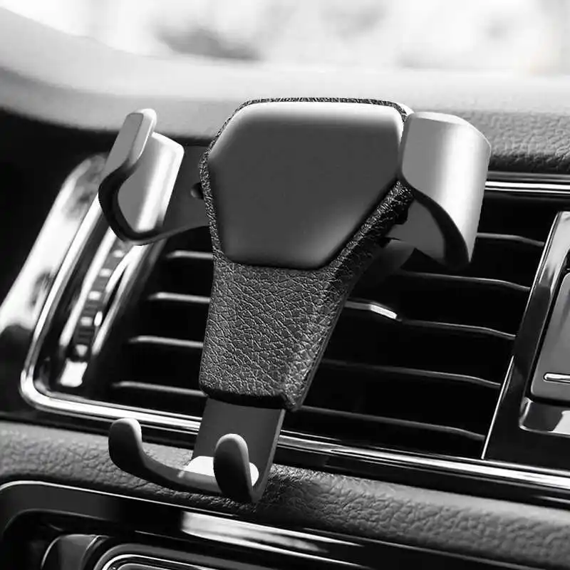 Gravity Aluminium Alloy Phone Holder For Car Air Vent Mount Stand No Magnetic Universal Mobile Phone Smartphone Stand Holder
Gravity Aluminium Alloy Phone Holder For Car Air Vent Mount Stand No Magnetic Universal Mobile Phone Smartphone Stand Holder