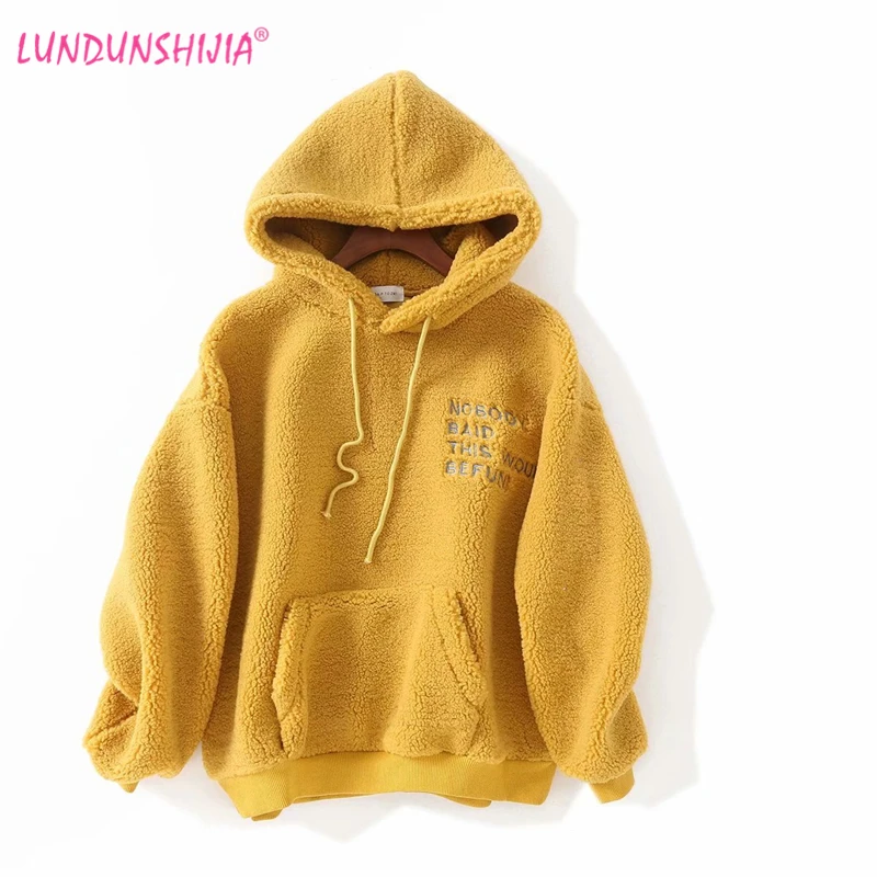 LUNDUNSHIJIA Sheep Fleece Sweatershirts 2018 Winter Warm Oversize Pullovers Long Sleeve Sheep Fleece Hoodies Sweatershirts
LUNDUNSHIJIA Sheep Fleece Sweatershirts 2018 Winter Warm Oversize Pullovers Long Sleeve Sheep Fleece Hoodies Sweatershirts