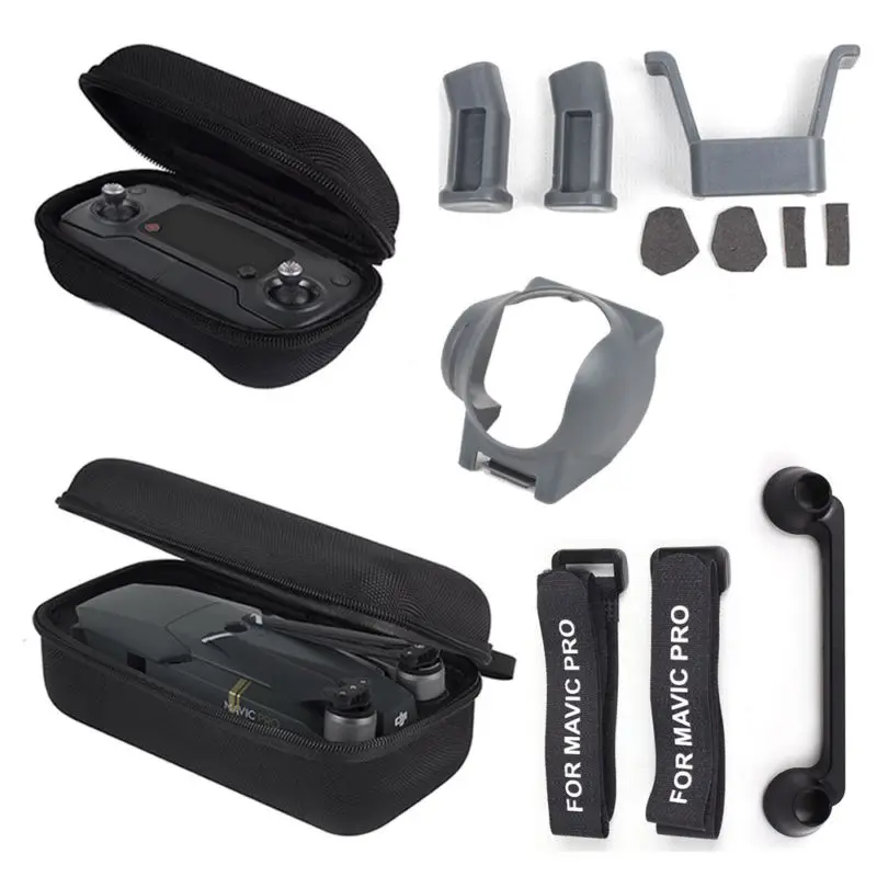 9 In 1 Kit For DJI Mavic Pro Drone Portable Carry Case Storage Bag Accessories
9 In 1 Kit For DJI Mavic Pro Drone Portable Carry Case Storage Bag Accessories