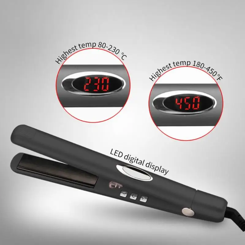 Multi-function Negative ION Infrared Hair Straightener Ceramic Flat Iron Floating Hair Straightening Iron Hairdressing Tool
Multi-function Negative ION Infrared Hair Straightener Ceramic Flat Iron Floating Hair Straightening Iron Hairdressing Tool